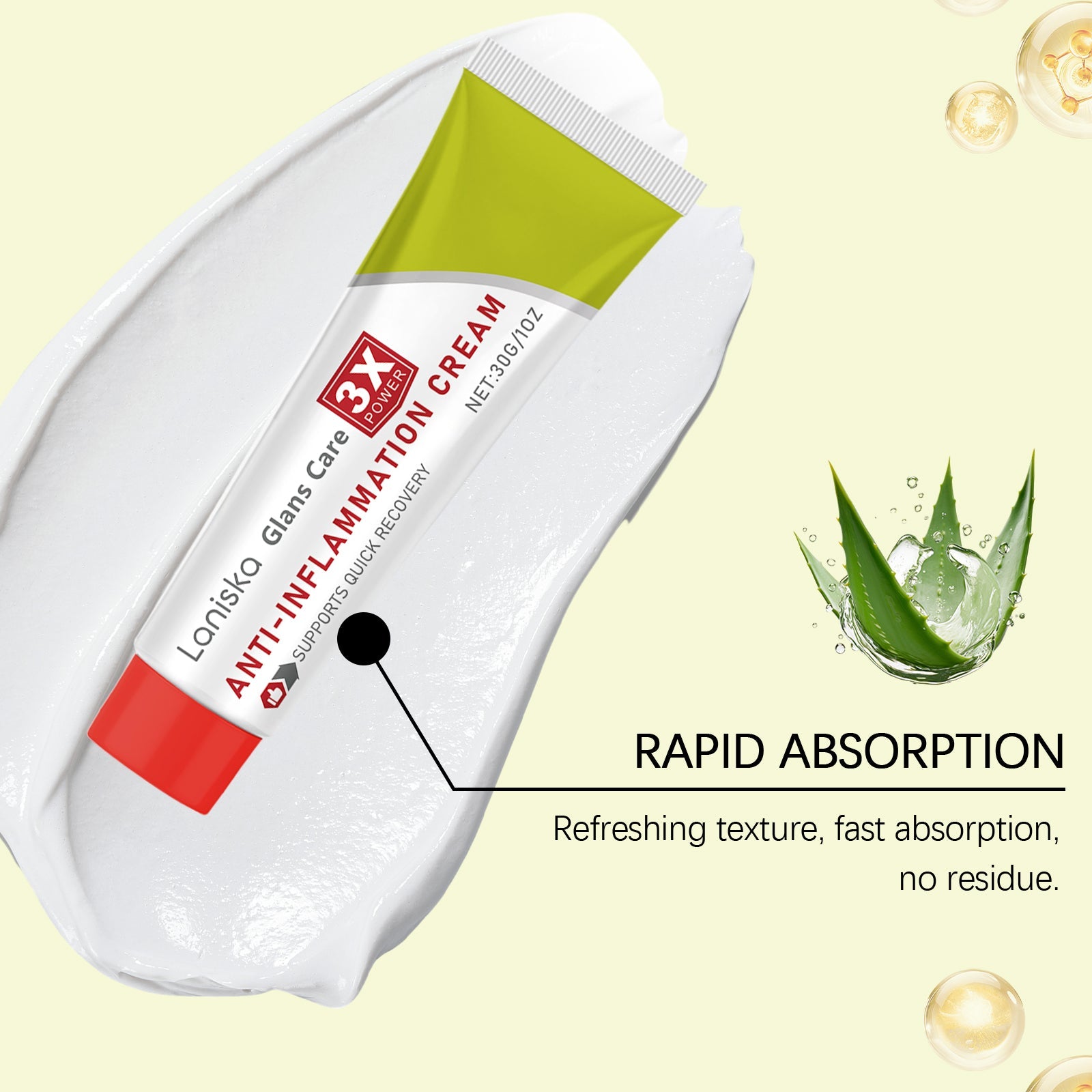 Men's Care Cream Men's Daily Maintenance Relief Discomfort Moisturizing Moisturizing Skin Repair Cream