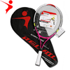 High Quality Junior Tennis Racquet Raquette Training Racket for Kids Youth Childrens Tennis Rackets with Carry Bag - Yellow
