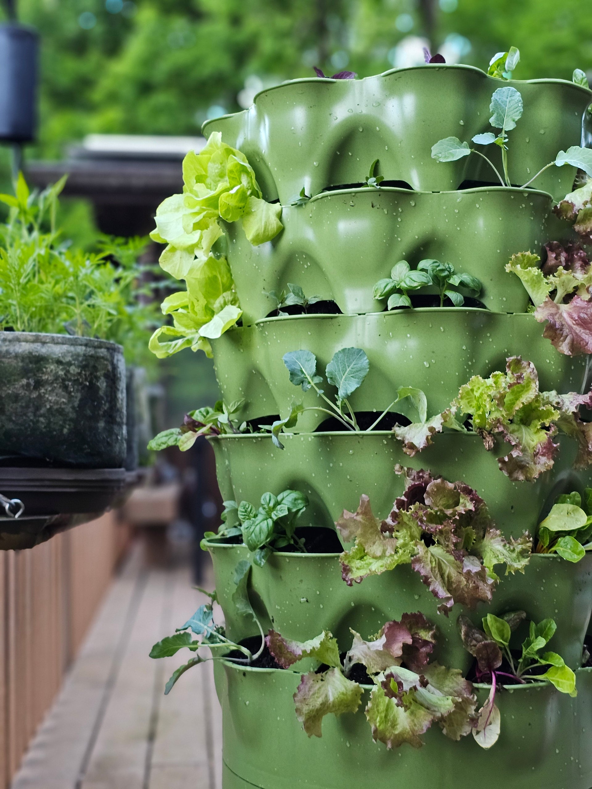 Garden Tower 2™, 50-Plant Composting Vertical Garden Planter (Dropship)