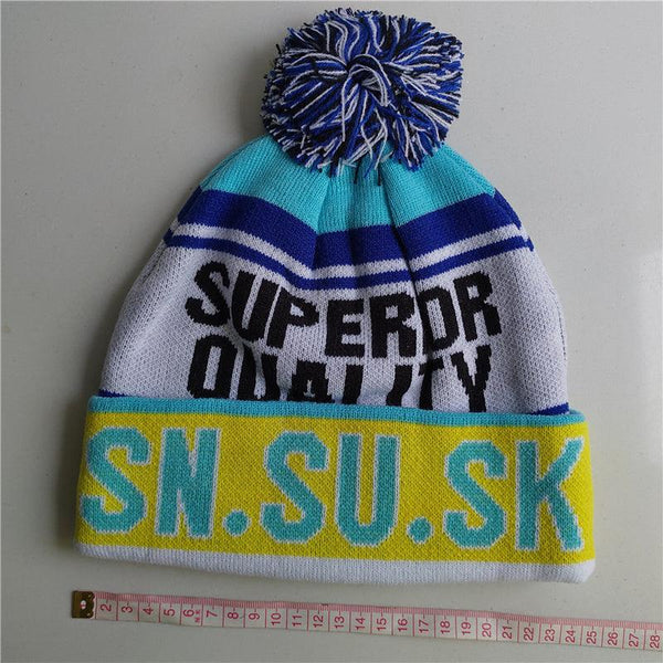 NEW Skiing Hats for Christmas  Women Warm Winter Knitting Skating Skull Cap Hat Beanies Turtleneck Caps Ski Cap Snowboard Hat