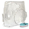 Crystal Transparent  Protective Case Cover Pouch Shoulder Strap for Fuji Fujifilm Instax Camera Instant Mini 9 8 8+ Accessories - Clear