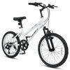 20 Inch Kids Mountain Bike with Adjustable Seat-White