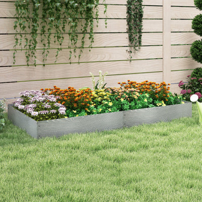 6-Pack 20 FT Galvanized Metal Landscape Edging for Lawn Yard（Patented）