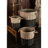Willow Dipped Black Basket Set
