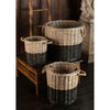 Willow Dipped Black Basket Set