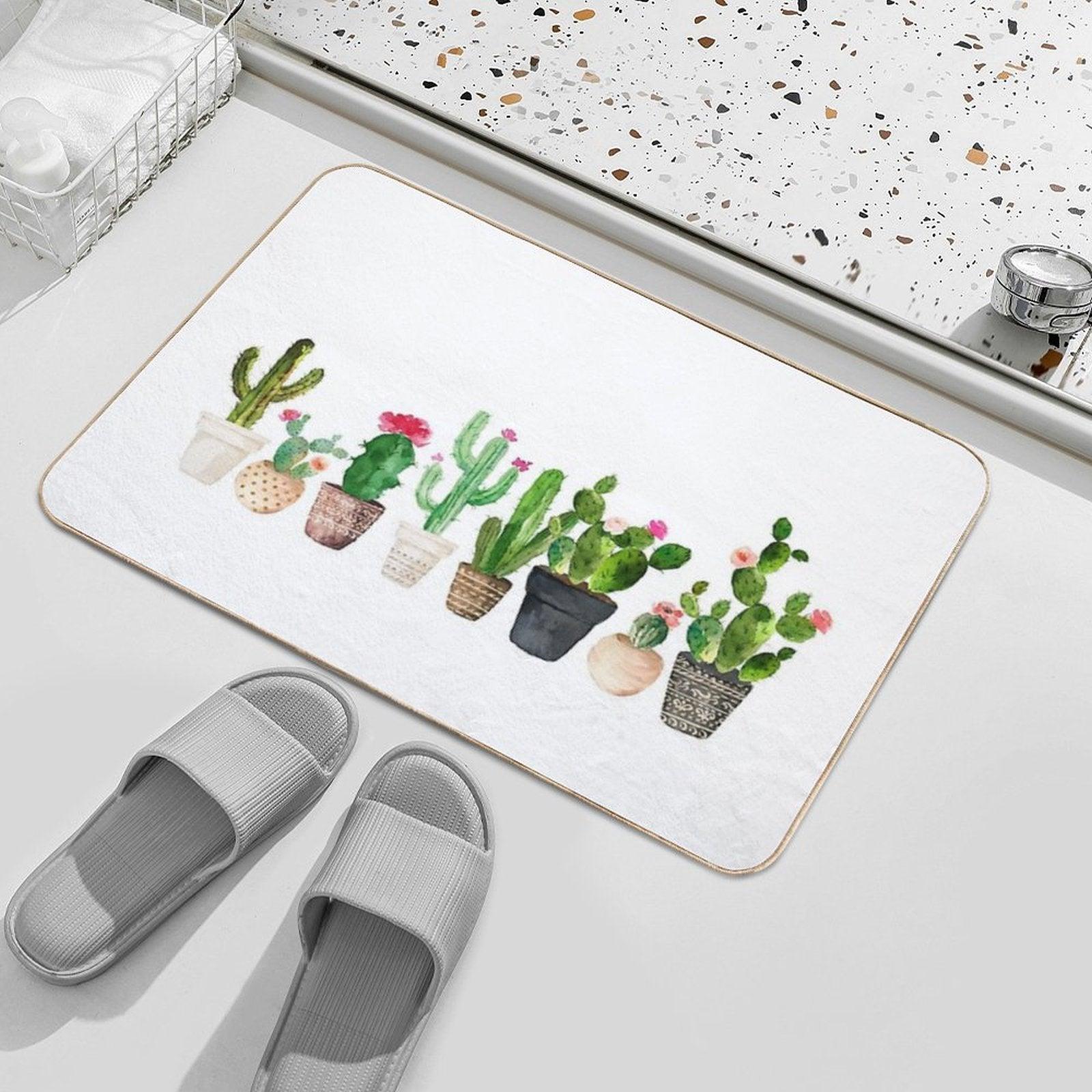 Cactus Bath Mat