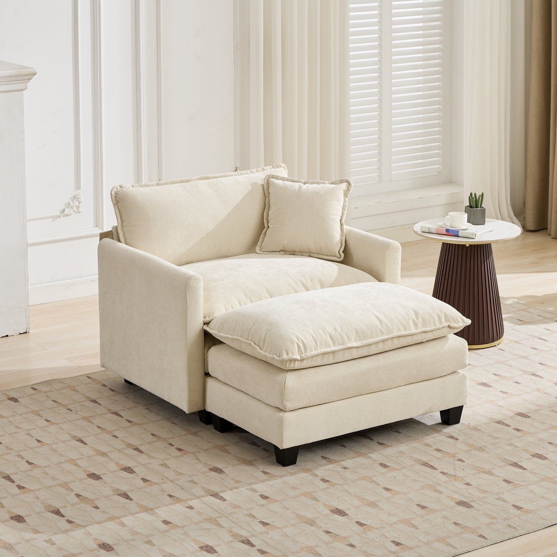 Cloud Sofa Ottoman only