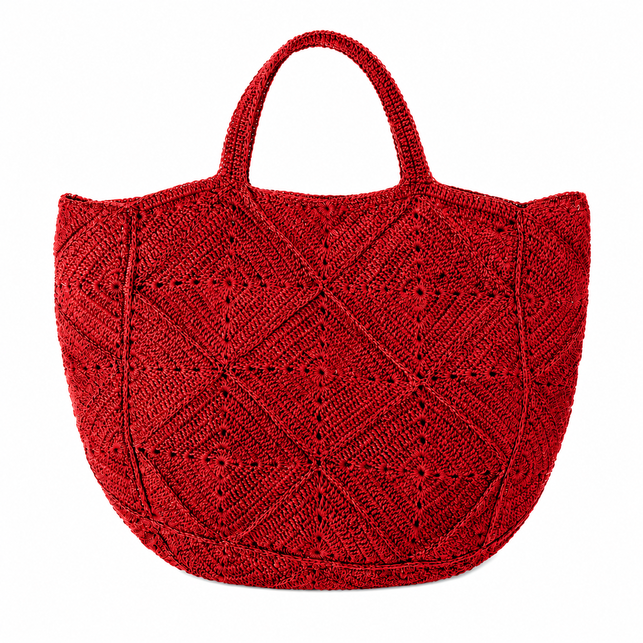 Nico Raffia Tote Bag