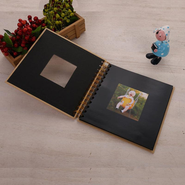 20page DIY Photo album Baby Growth Beautifully Decorated Paper Album Kids Memory Book Scrapbooking Polaroid Book Album Gifts For New Parents Baby Shower