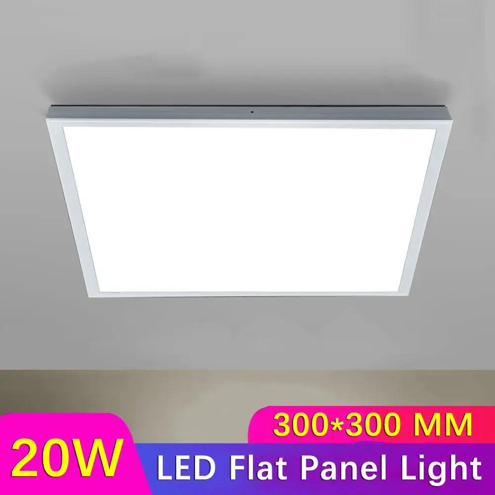 20W LED White Ceiling Light | Modern Interior Lighting