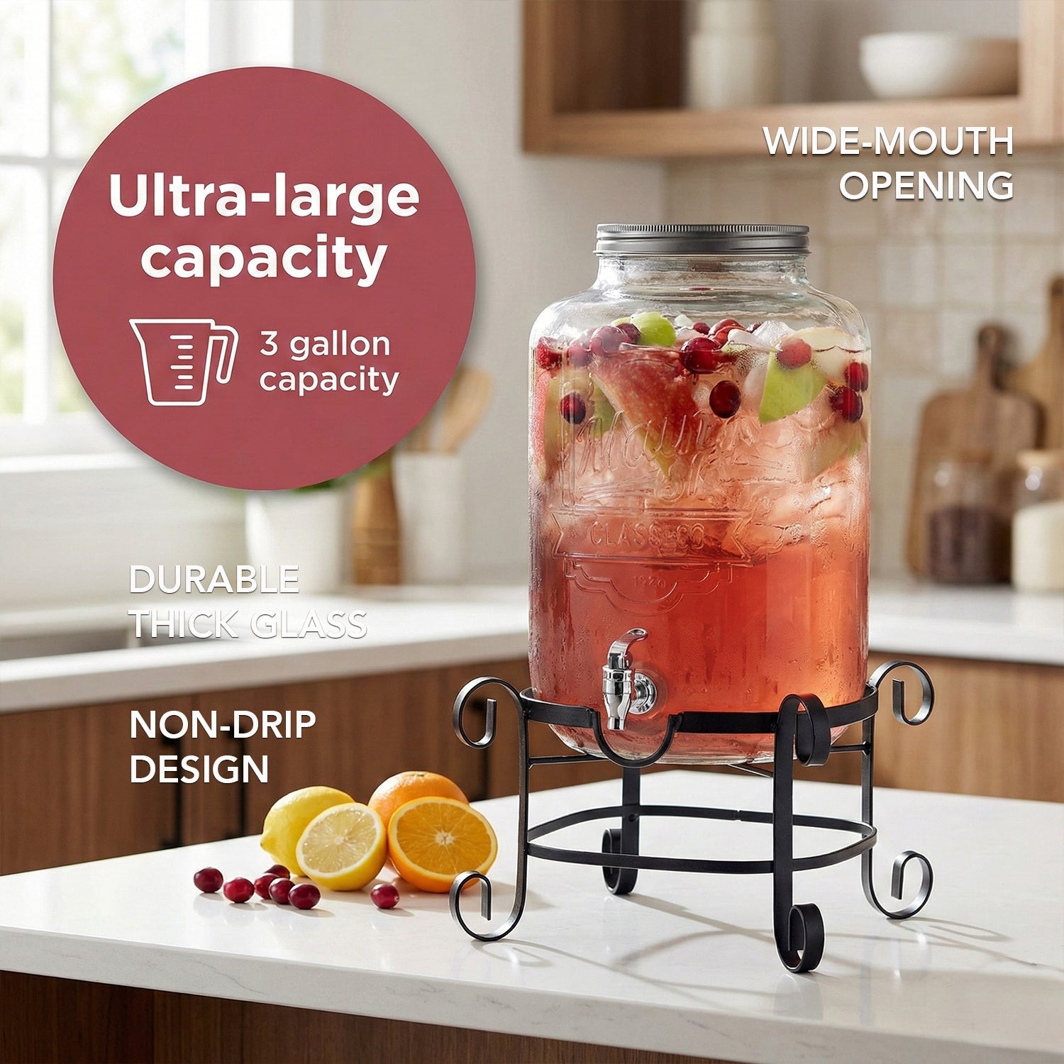 Main Street Beverage Dispenser 3 GAL