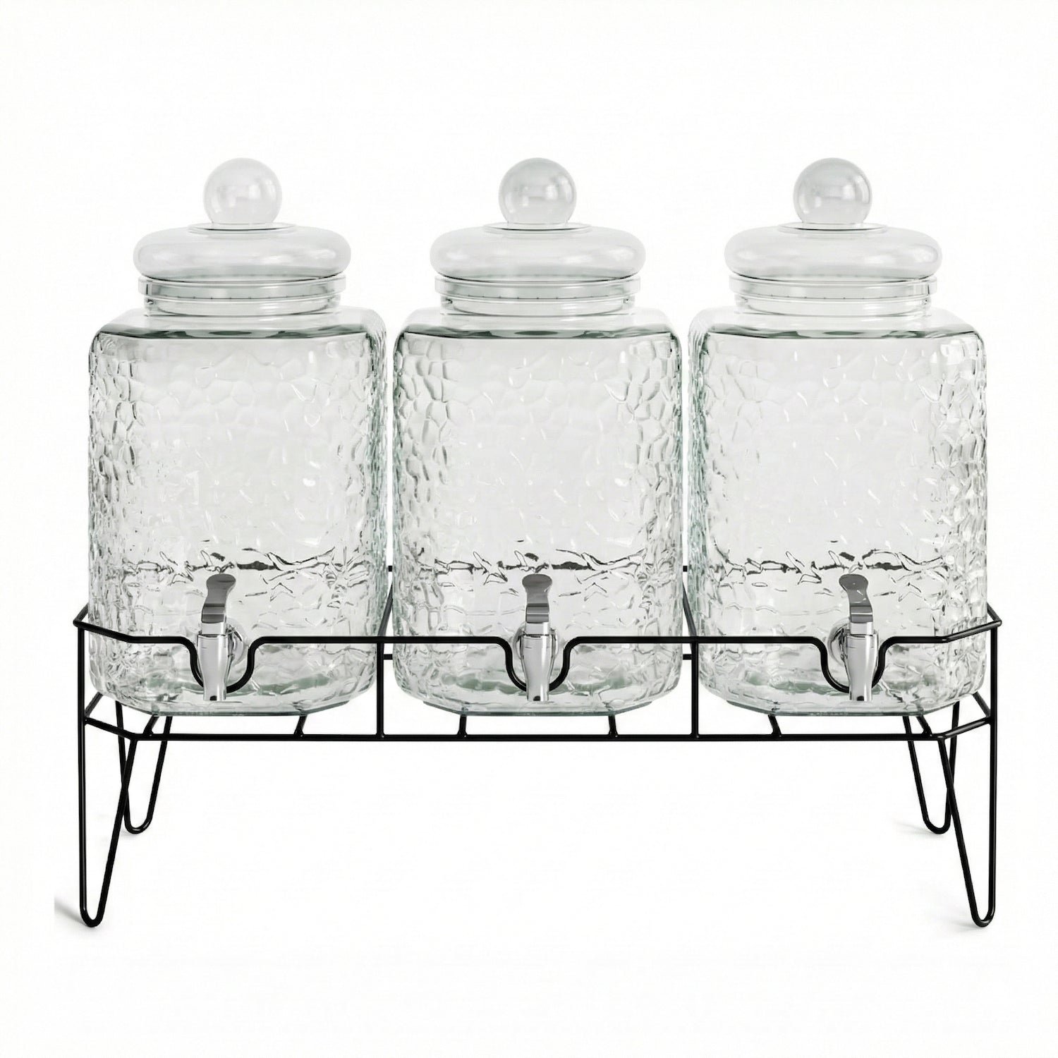 Hamburg Triple Dispenser Set 1.5 GAL Each