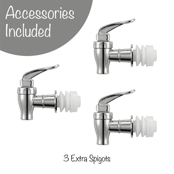 Hamburg Triple Dispenser Set 1.5 GAL Each