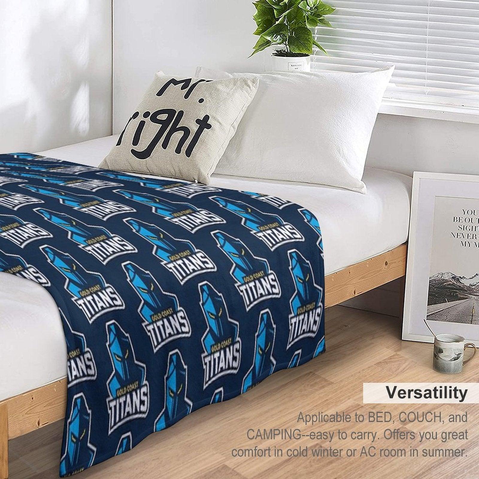 Gold Coast Titans Throw Blanket