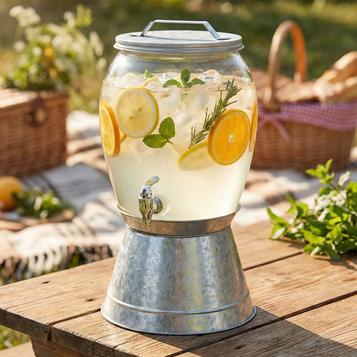 Jaxon Beverage Dispenser 2 Gal with Base