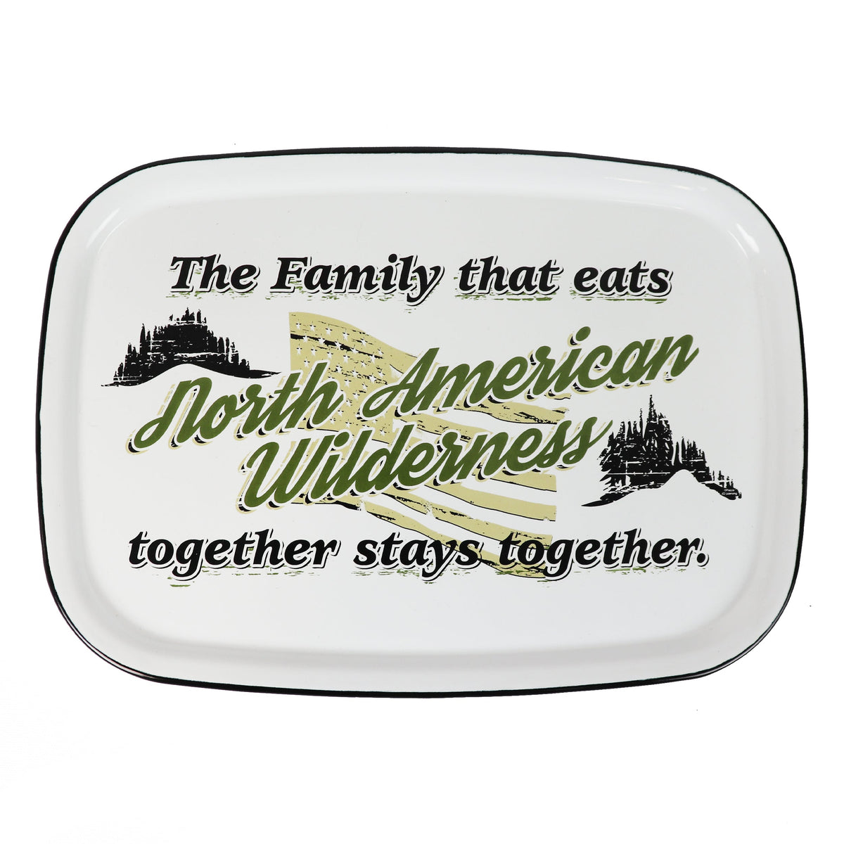 Serving Tray-Porcelain Enamel
