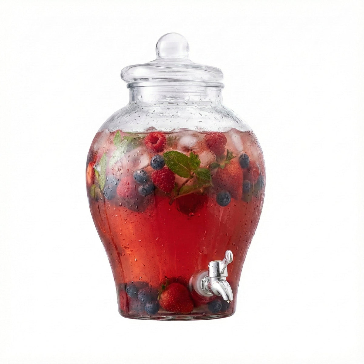 Sanford Glass Beverage Dispenser 204.8 OZ.