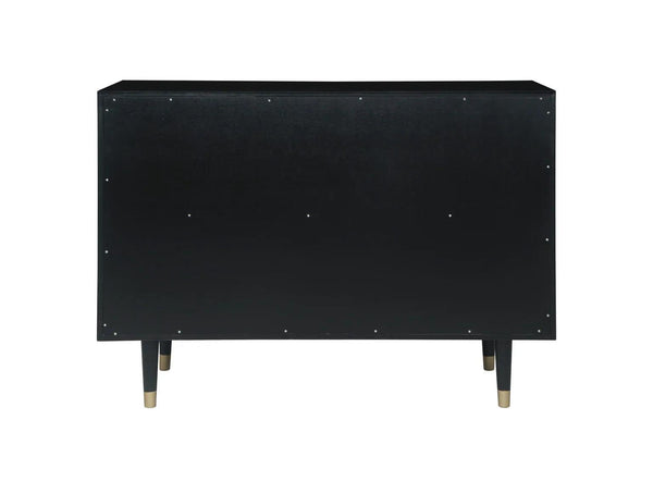 GEO BLACK 6 DRWR TEXTURE DRESSER - Gifts for You 'n Me
