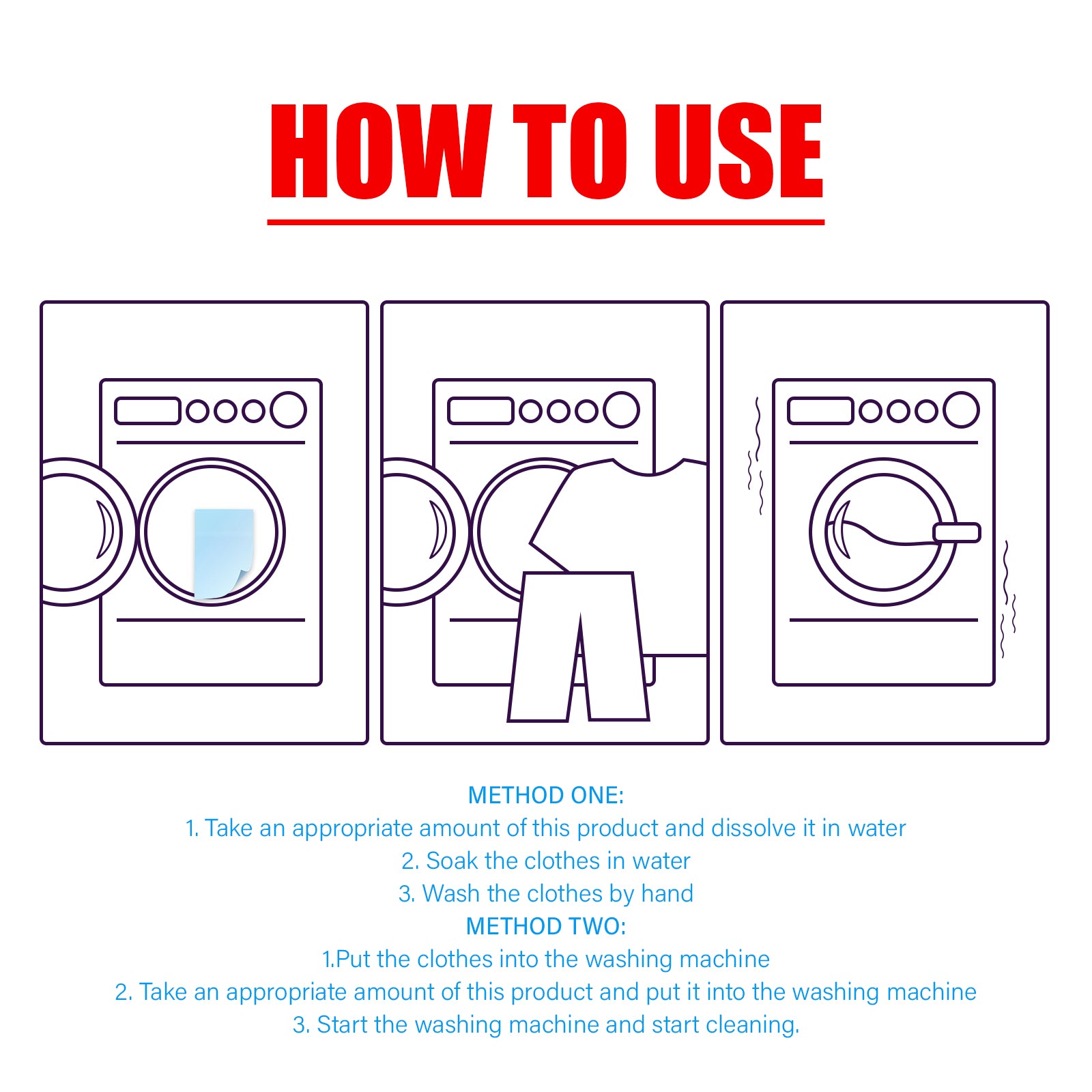 Laundry And Cleaning Tablets Deeply Clean Stubborn Dirt And Stains From Clothes. Portable And Easy To Store. Gentle And Hands-Free