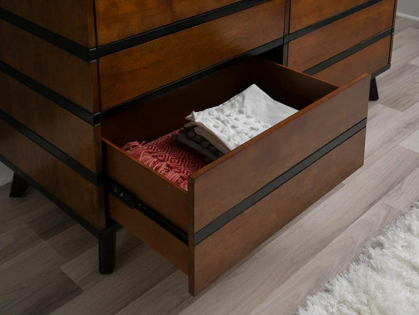 HUDSON 2 TONED 6 DRAWER DRESSER - Gifts for You 'n Me