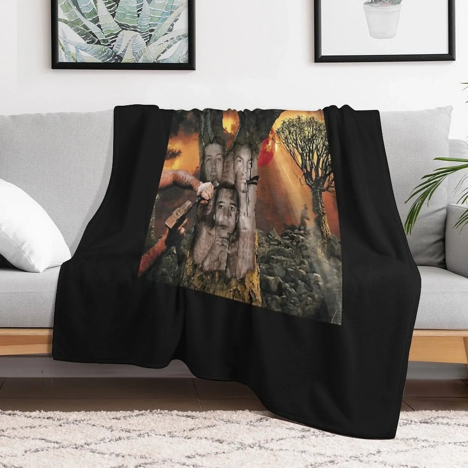 Creed Weathered Throw Blanket