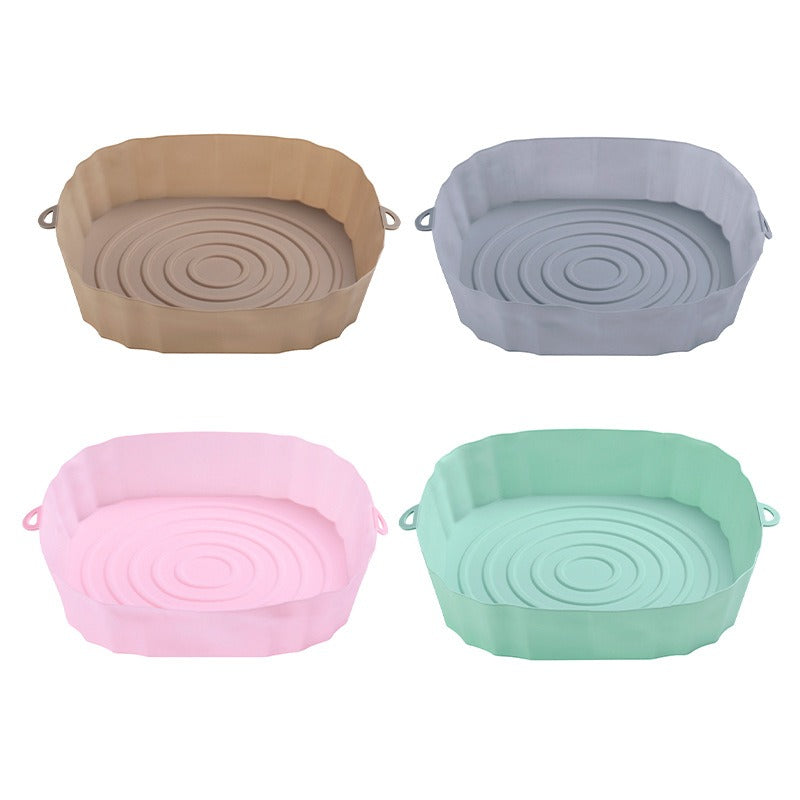 Air fryer baking tray, silicone tray, oven baking tray