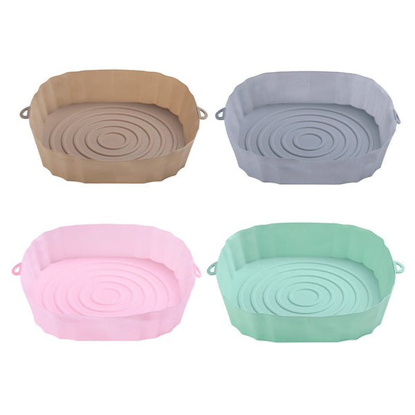 Air fryer baking tray, silicone tray, oven baking tray