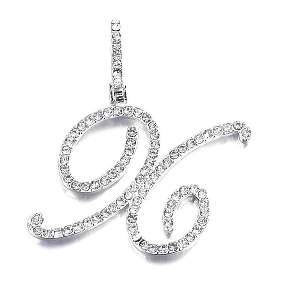 Hip hop accessories grass letter pendant melon seed buckle Cuban chain accessory
