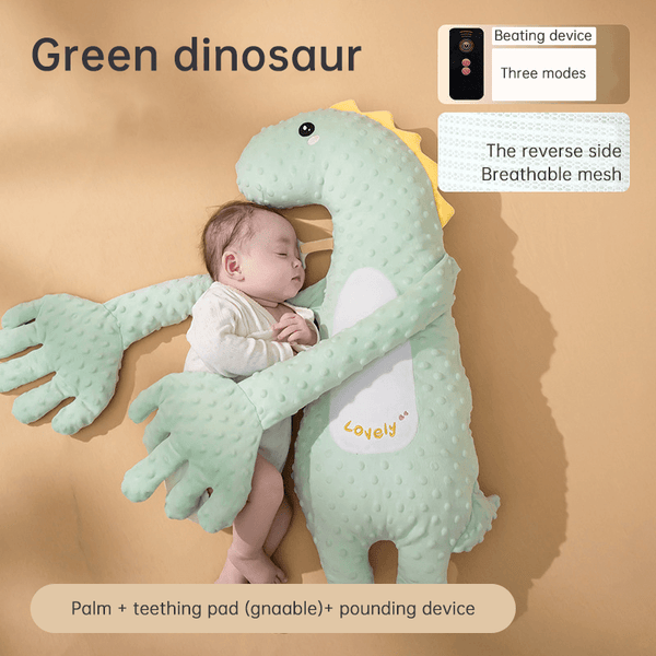 Babycare Soothing Sleep Aid: Anti-Moros Reflex Pillow and Patting Toy