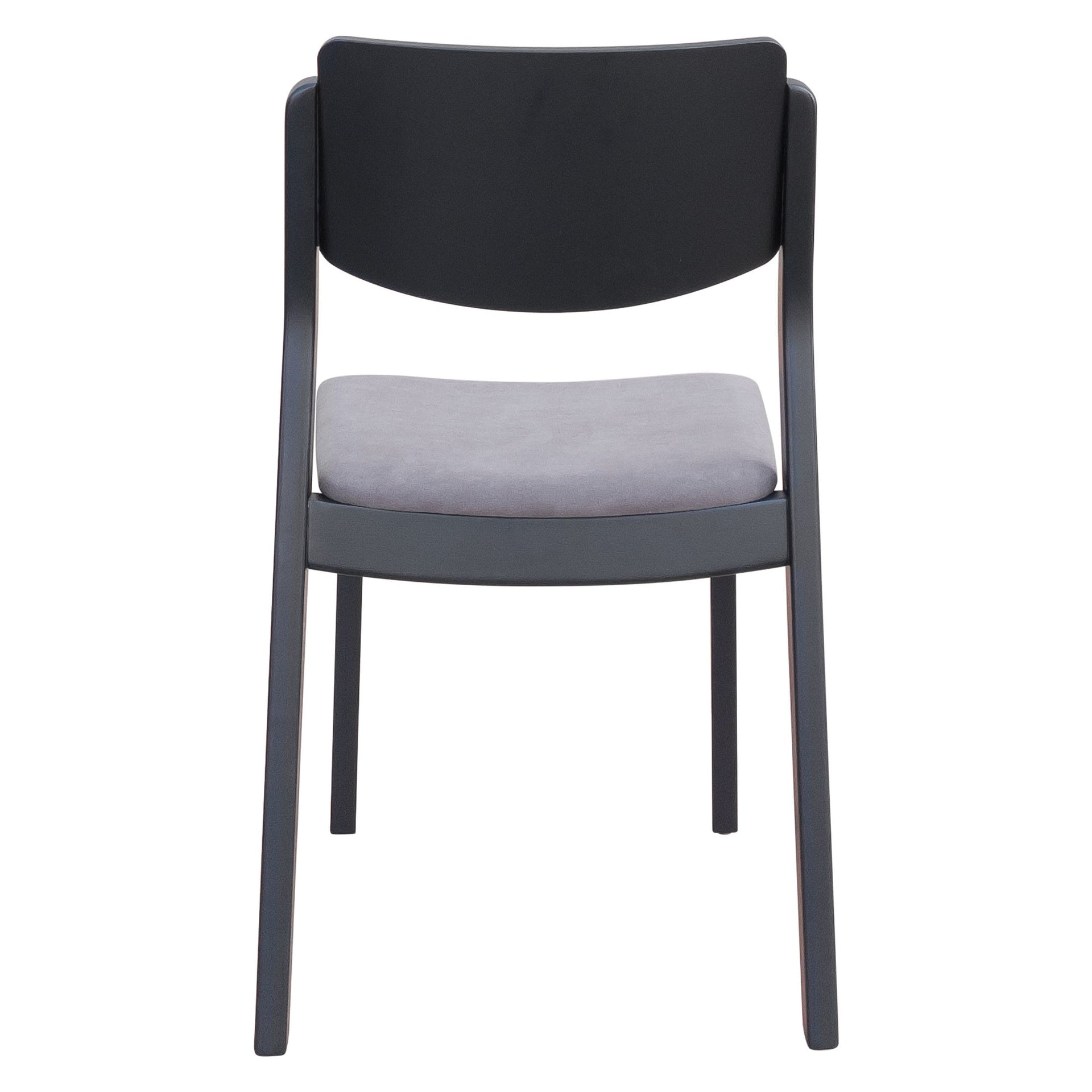Desdamona Dining Chair (Set of 2) Gray & Black