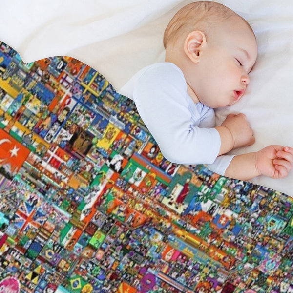 RPlace The Full 8K Version (Cleaned) Gift-ready Throw Blanket