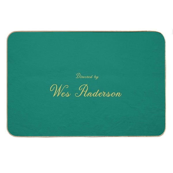 Directed by Wes Anderson, Moonrise Kingdom Yellow Aesthetic Bath Mat