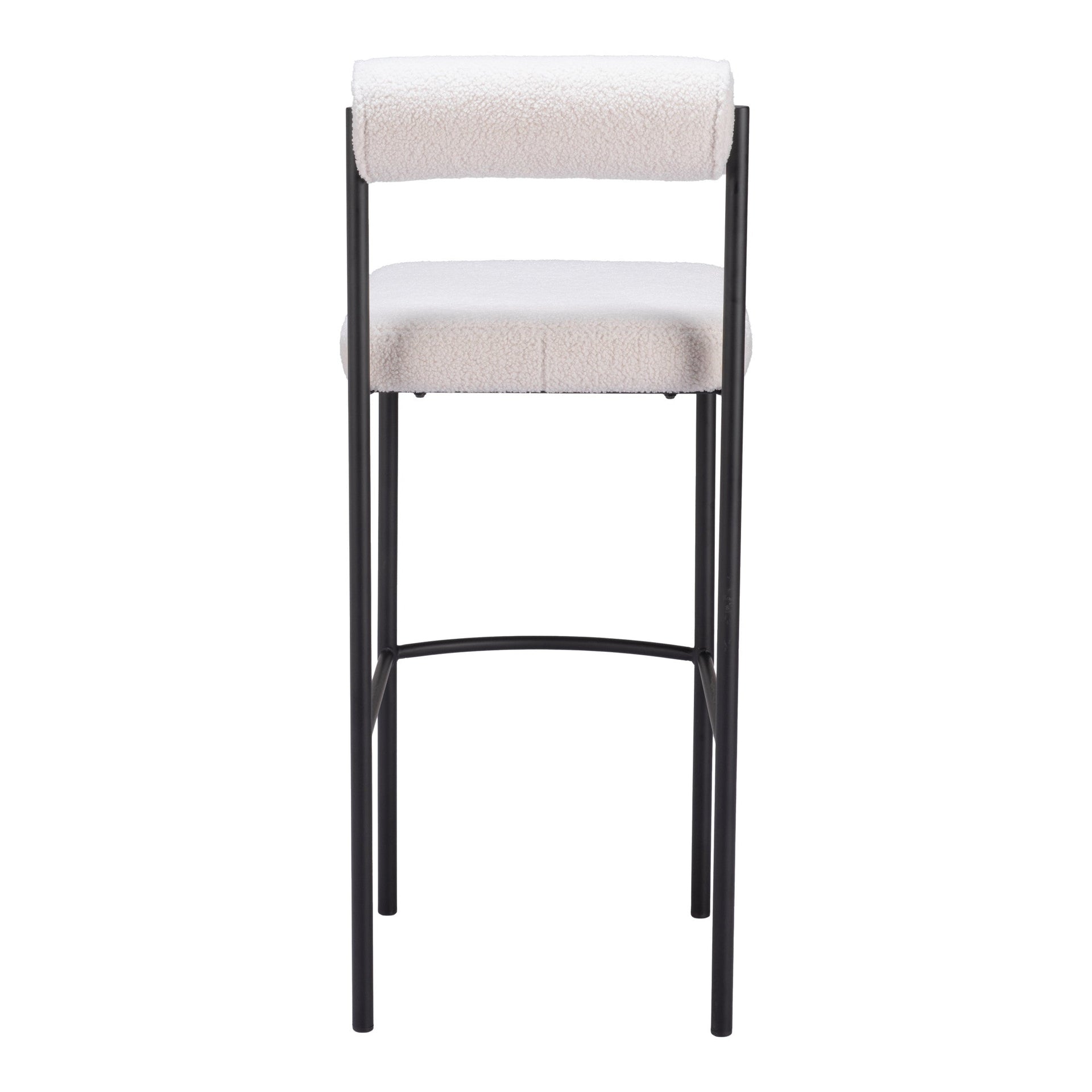 Livorno Barstool (Set of 2) Ivory