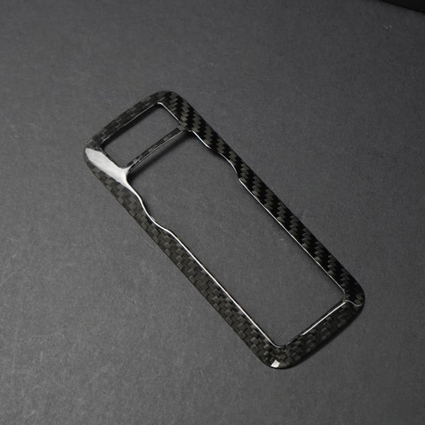 JSD Dry Carbon Fiber Headlight Control Trim Cover for 2024 2025 Mustang