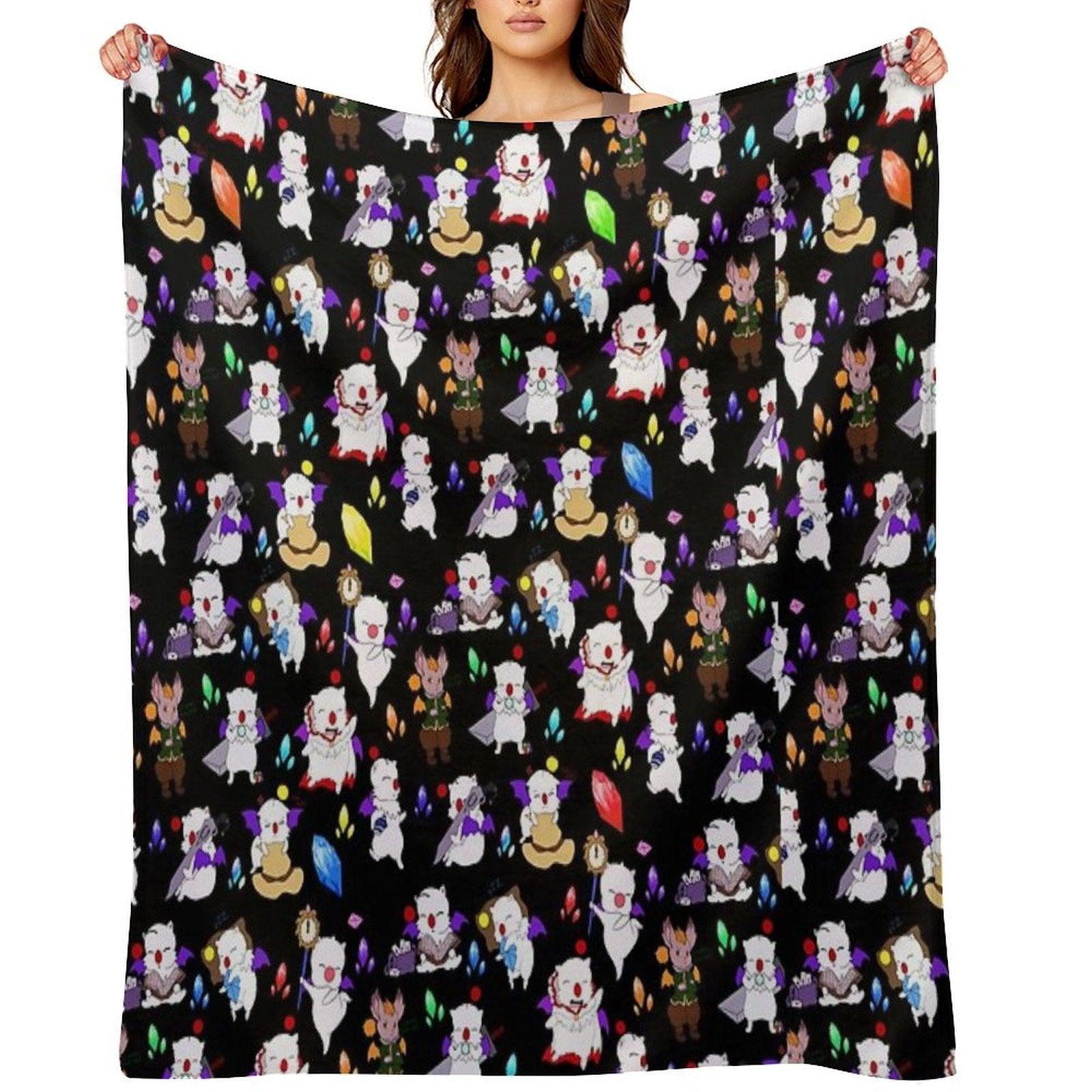Final Fantasy Moogles Throw Blanket