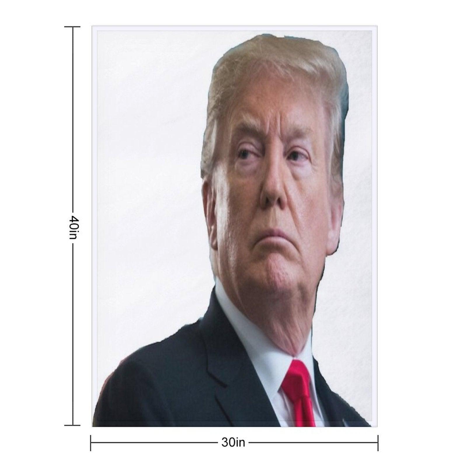 Trump Throw Blanket