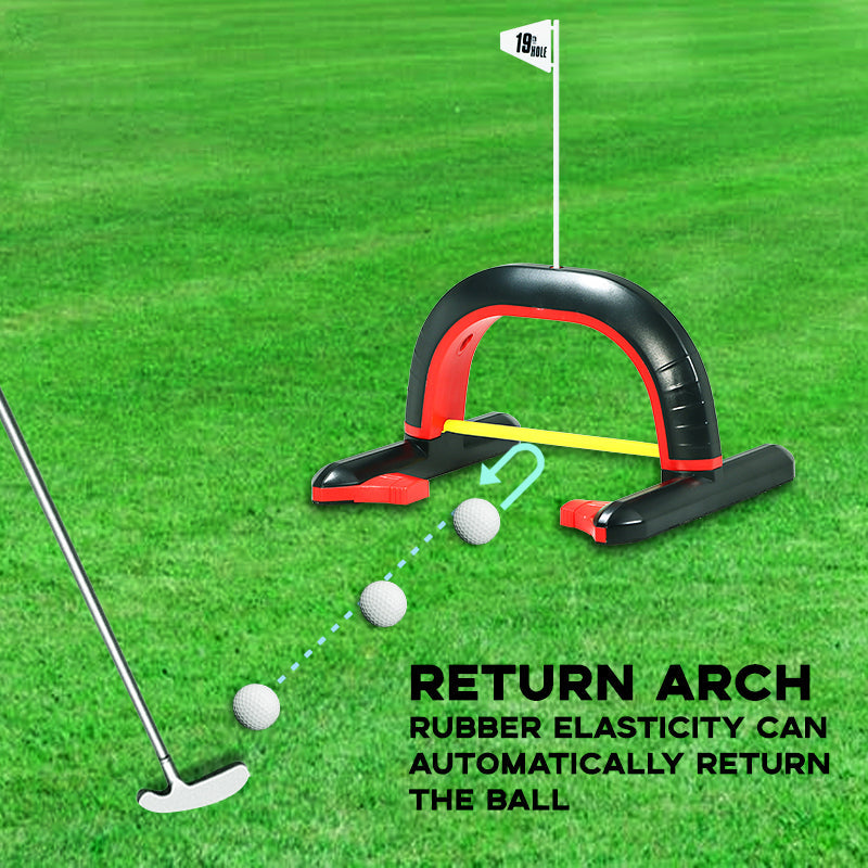 Golf Training Ball Returner Design Table Tennis Can Be Used Before And After Automatic Ball Return Golf Putter Trainer