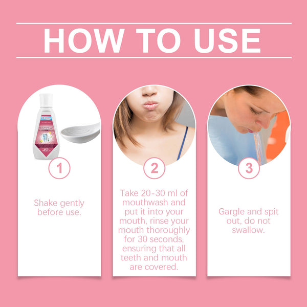 Mouth Care Beauty Mouthwash, Mint Fresh Breath, Gentle And Non-Irritating Gum Care