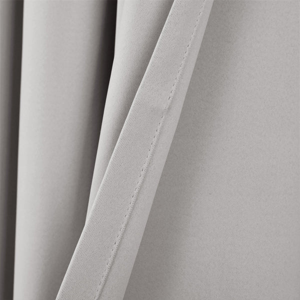 Insulated Grommet Blackout Window Curtain Panel Set