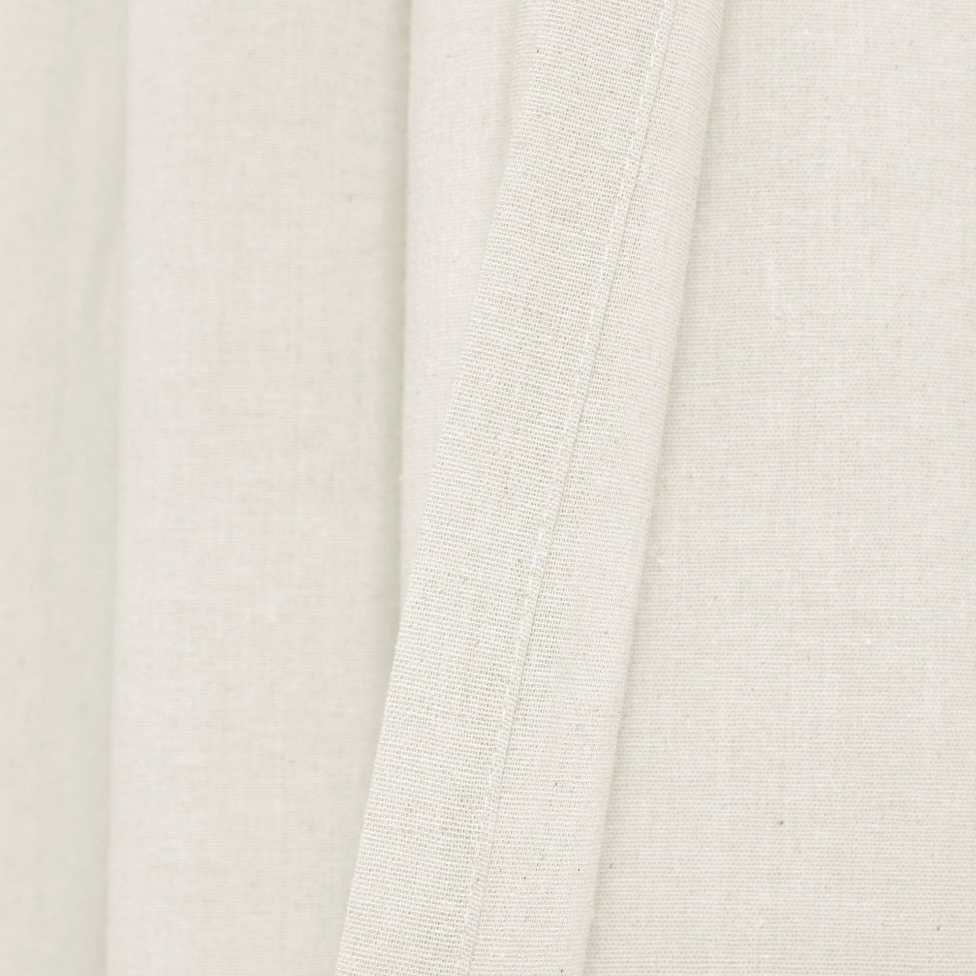 Faux Linen Grommet Window Curtain Panel Set