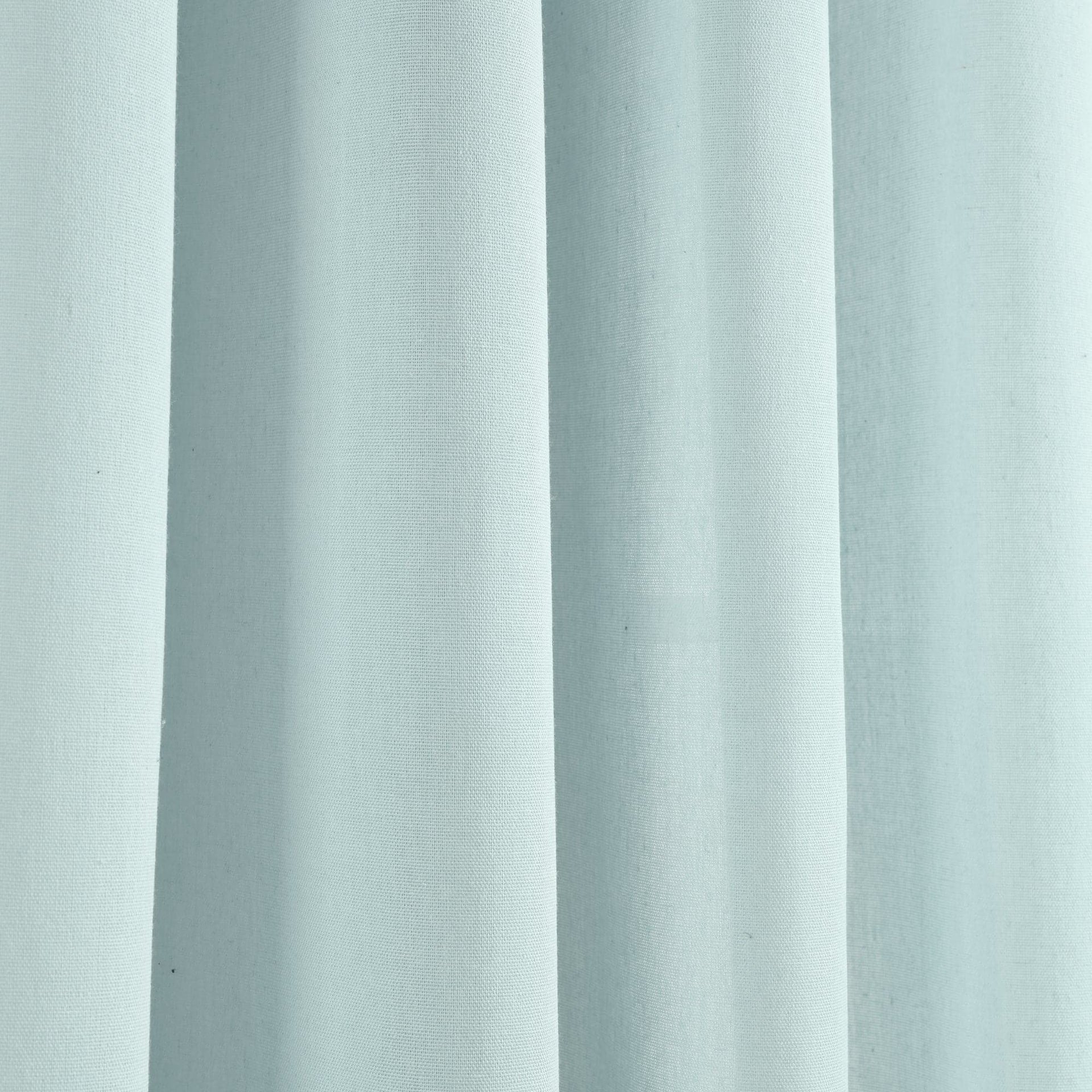 Faux Linen Grommet Window Curtain Panel Set
