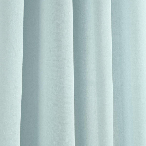 Faux Linen Grommet Window Curtain Panel Set