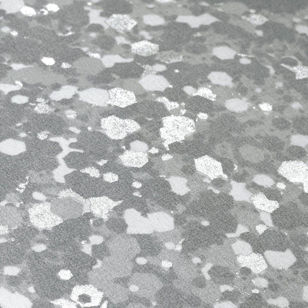 Glitter Ombre Metallic Print Quilt Set With Pillowcases