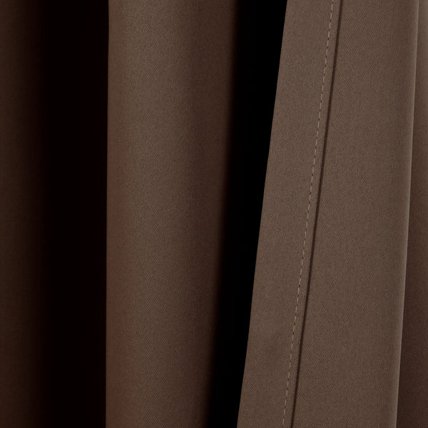 Insulated Grommet Blackout Window Curtain Panel Set