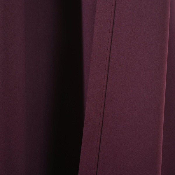 Insulated Grommet Blackout Window Curtain Panel Set