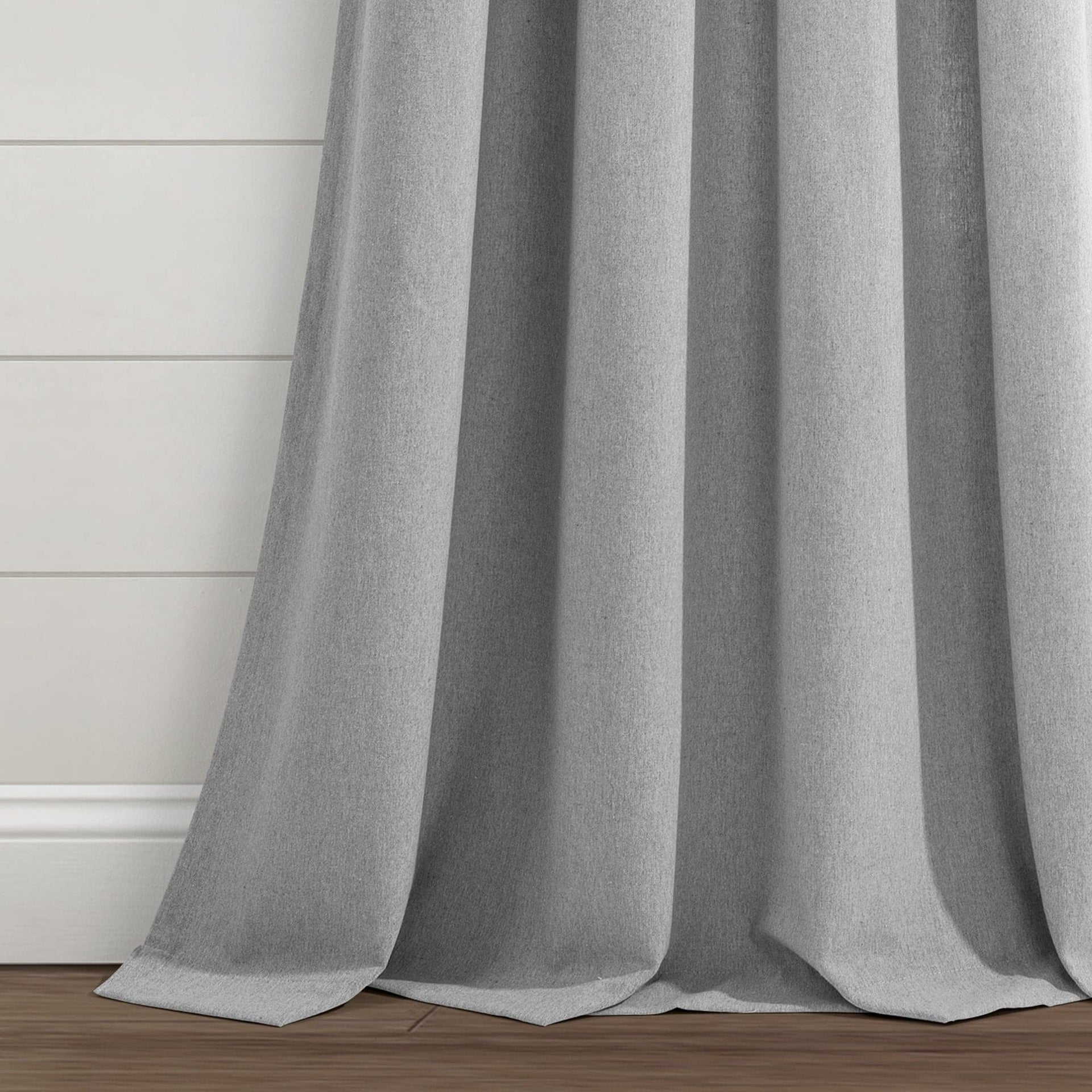 Farmhouse Boho Stripe Woven Tassel Yarn Dyed Recycled Cotton Blend Window Curtain Panel Set