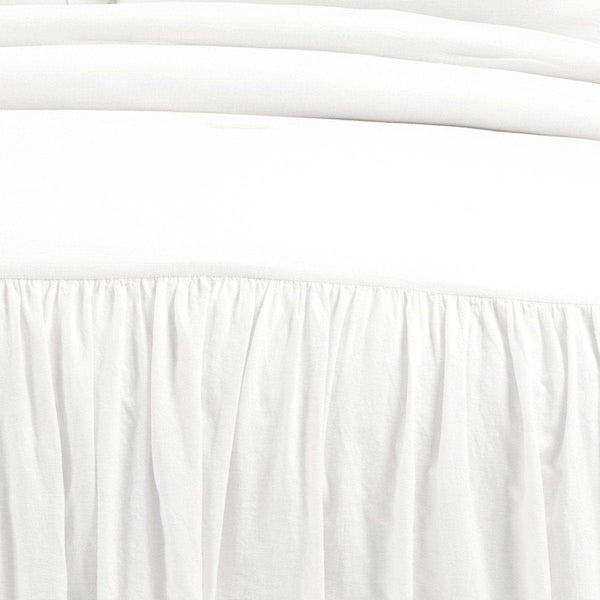 Belgian Flax Linen Rich Cotton Blend Bedspread 3 Piece Set