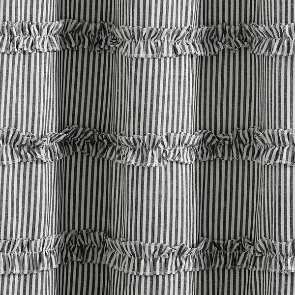 Vintage Stripe Yarn Dyed Shower Curtain