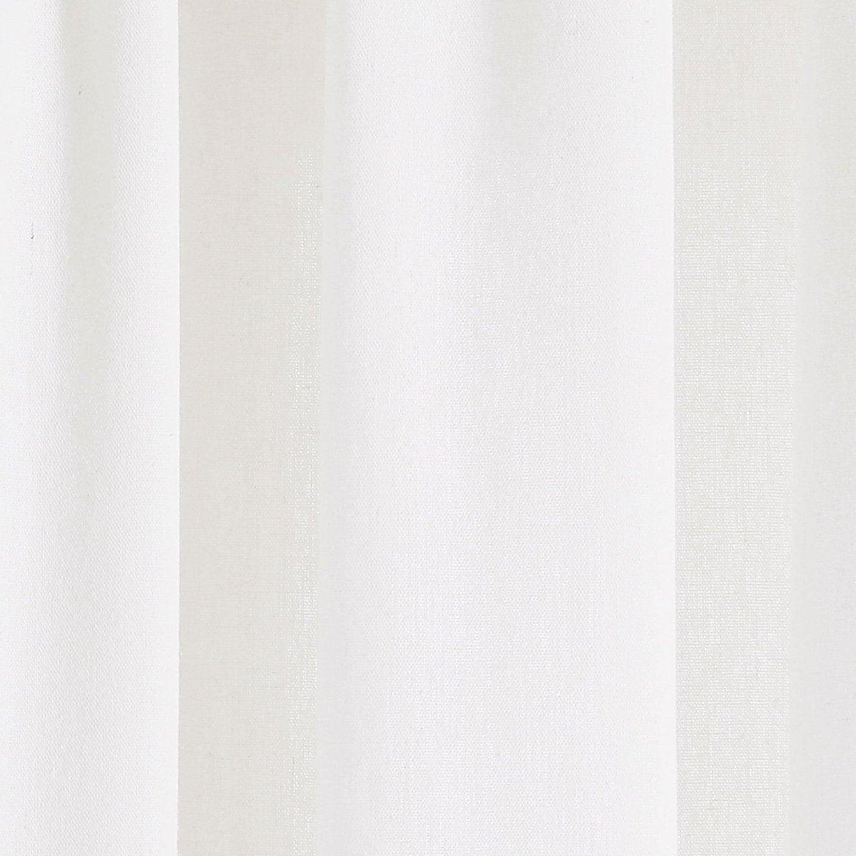Boho Faux Linen Texture Tassel Window Curtain Panel