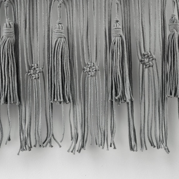 Boho Macrame Tassel Cotton Valance